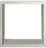 VidaXL Haardhoutrek 100x40x100 cm roestvrij staal