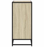 VidaXL Dressoir 68x35x76 cm bewerkt hout sonoma eikenkleurig