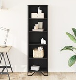 VidaXL Boekenkast 50x31x169 cm bewerkt hout zwart