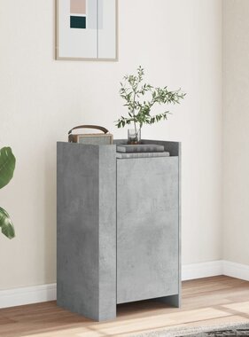 VidaXL Dressoir 45x35x75 cm bewerkt hout betongrijs