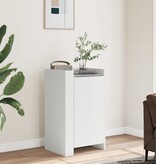 VidaXL Dressoir 45x35x75 cm bewerkt hout wit