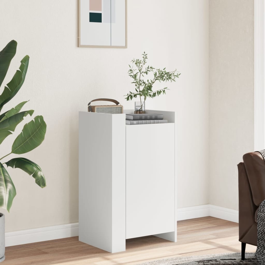 VidaXL Dressoir 45x35x75 cm bewerkt hout wit