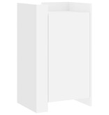 VidaXL Dressoir 45x35x75 cm bewerkt hout wit