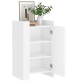 VidaXL Dressoir 45x35x75 cm bewerkt hout wit