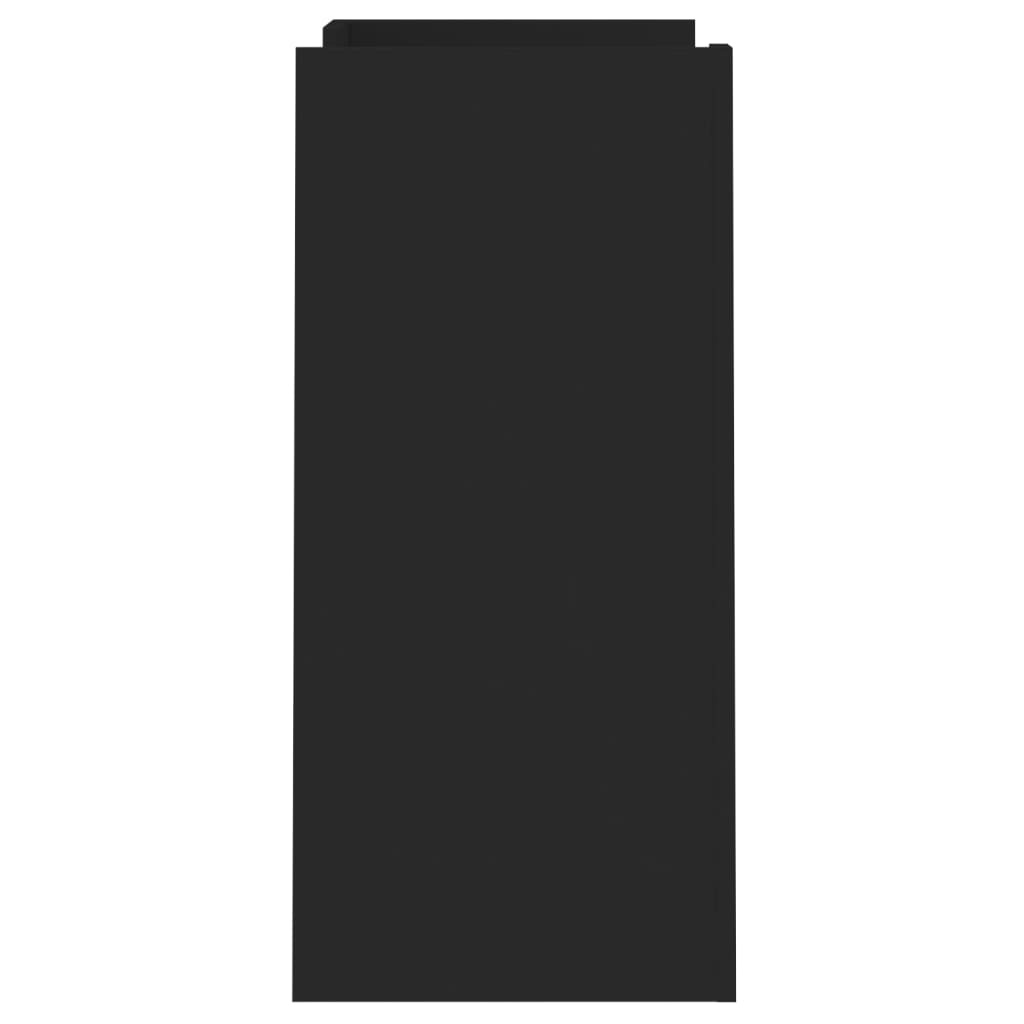 VidaXL Dressoir 73,5x35x75 cm bewerkt hout zwart