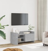 VidaXL Tv-meubel 80x35x40 cm bewerkt hout betongrijs