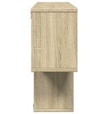 VidaXL Wandschap 100x20x53 cm bewerkt hout sonoma eikenkleurig
