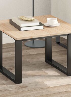 VidaXL Tafelbladen 2 st rechthoekig 60x30x1,7 cm massief grenenhout