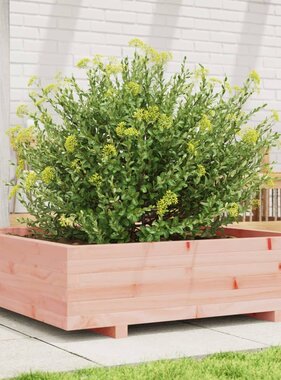 VidaXL Plantenbak 90x90x26,5 cm massief douglashout