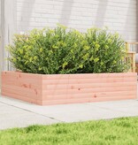 VidaXL Plantenbak 90x90x23 cm massief douglashout