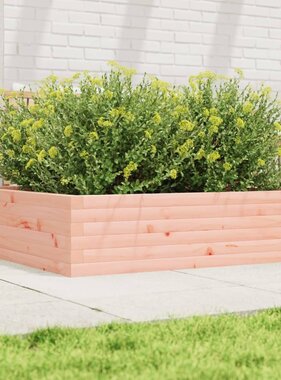 VidaXL Plantenbak 90x90x23 cm massief douglashout