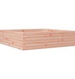 VidaXL Plantenbak 90x90x23 cm massief douglashout