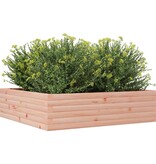 VidaXL Plantenbak 90x90x23 cm massief douglashout