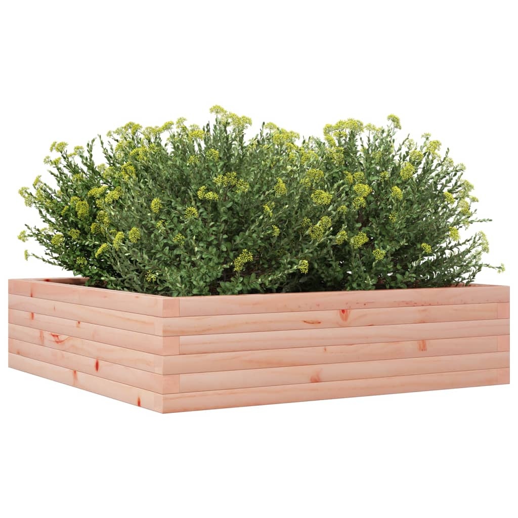 VidaXL Plantenbak 90x90x23 cm massief douglashout