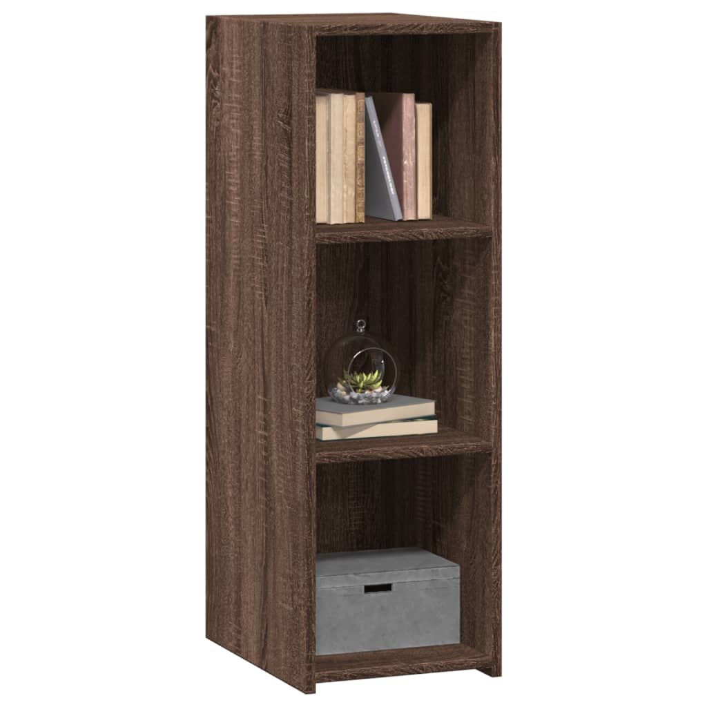 VidaXL Dressoir 30x41x93 cm bewerkt hout bruin eikenkleur