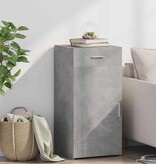 VidaXL Dressoir 45x42,5x93 cm bewerkt hout betongrijs