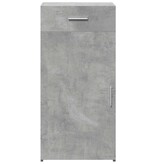 VidaXL Dressoir 45x42,5x93 cm bewerkt hout betongrijs