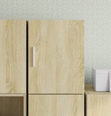 VidaXL Wandkast 30x42,5x40 cm bewerkt hout sonoma eikenkleurig