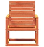 VidaXL Tuinstoel 57,5x63x76 cm massief grenenhout wasbruin