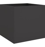 VidaXL Plantenbak 42x40x39 cm staal zwart