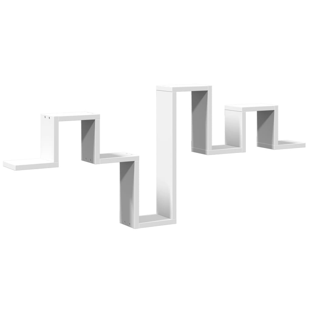 VidaXL Wandschap 104,5x10x43 cm bewerkt hout wit