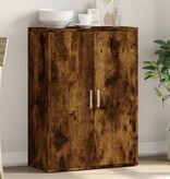 VidaXL Dressoir 60x31x84 cm bewerkt hout gerookt eikenkleurig