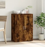 VidaXL Dressoir 60x31x84 cm bewerkt hout gerookt eikenkleurig