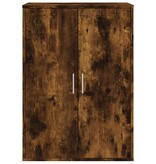 VidaXL Dressoir 60x31x84 cm bewerkt hout gerookt eikenkleurig