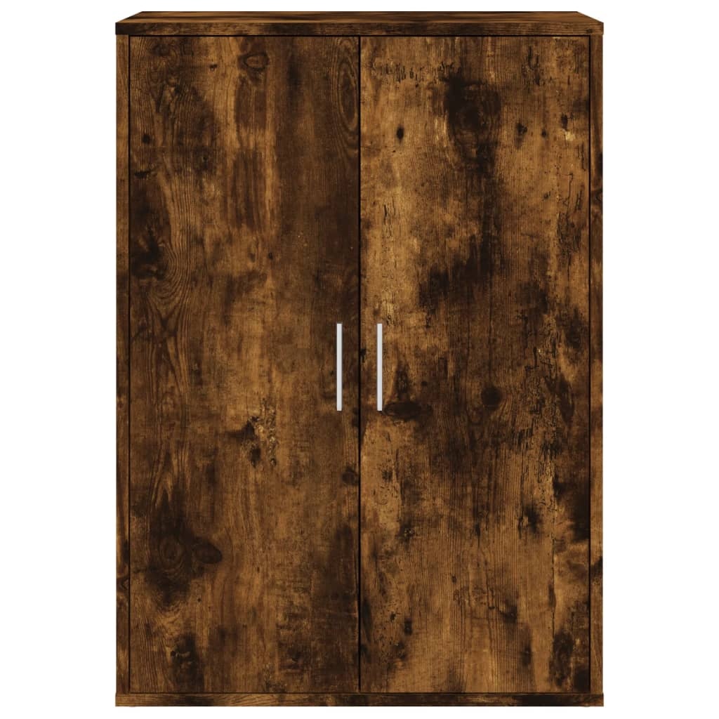 VidaXL Dressoir 60x31x84 cm bewerkt hout gerookt eikenkleurig