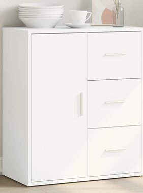 VidaXL Dressoir 60x31x70 cm bewerkt hout wit