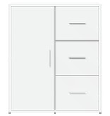 VidaXL Dressoir 60x31x70 cm bewerkt hout wit