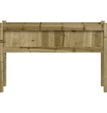 VidaXL Plantenbak met poten 110x31x70 cm geïmpregneerd grenenhout