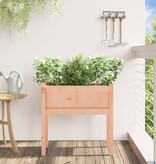 VidaXL Plantenbak met poten 70x31x70 cm massief douglashout