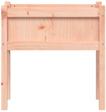 VidaXL Plantenbak met poten 70x31x70 cm massief douglashout