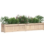 VidaXL Plantenbak 180x31x31 cm massief grenenhout