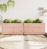 VidaXL Plantenbakken 2 st massief douglashout
