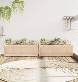VidaXL Plantenbakken 2 st cm massief grenenhout