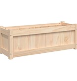 VidaXL Plantenbak 90x31x31 cm massief grenenhout
