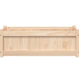 VidaXL Plantenbak 90x31x31 cm massief grenenhout