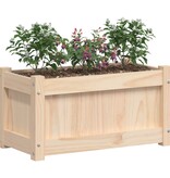 VidaXL Plantenbakken 2 st cm massief grenenhout