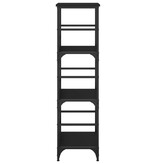 VidaXL Boekenrek 50x33x117,5 cm bewerkt hout zwart