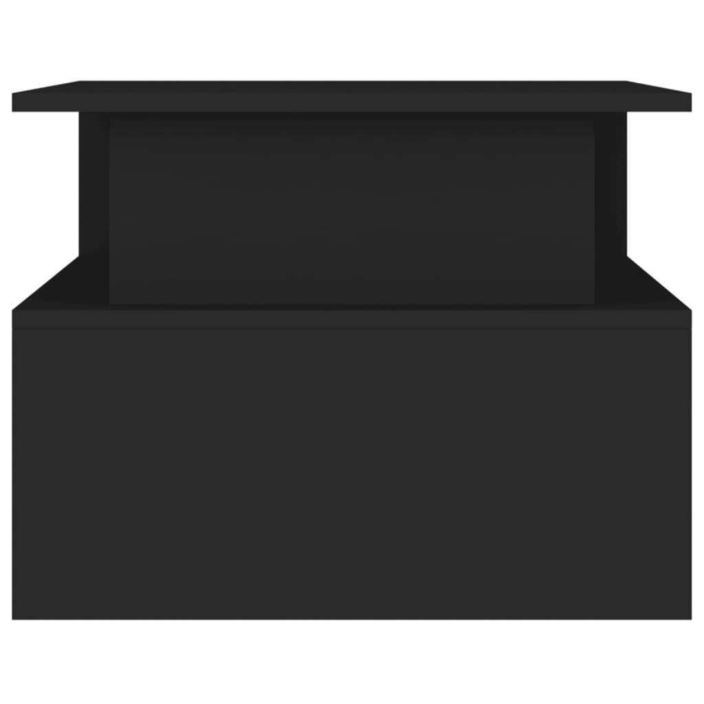 VidaXL Salontafel 90x55x42,5 cm bewerkt hout zwart