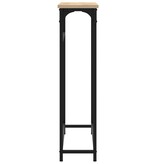 VidaXL Wandtafel 75x19,5x75 cm bewerkt hout sonoma eikenkleurig