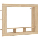VidaXL Tv-meubel 152x22x113 cm bewerkt hout sonoma eikenkleurig
