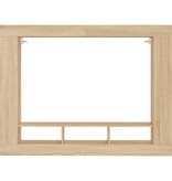 VidaXL Tv-meubel 152x22x113 cm bewerkt hout sonoma eikenkleurig