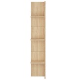 VidaXL Tv-meubel 152x22x113 cm bewerkt hout sonoma eikenkleurig