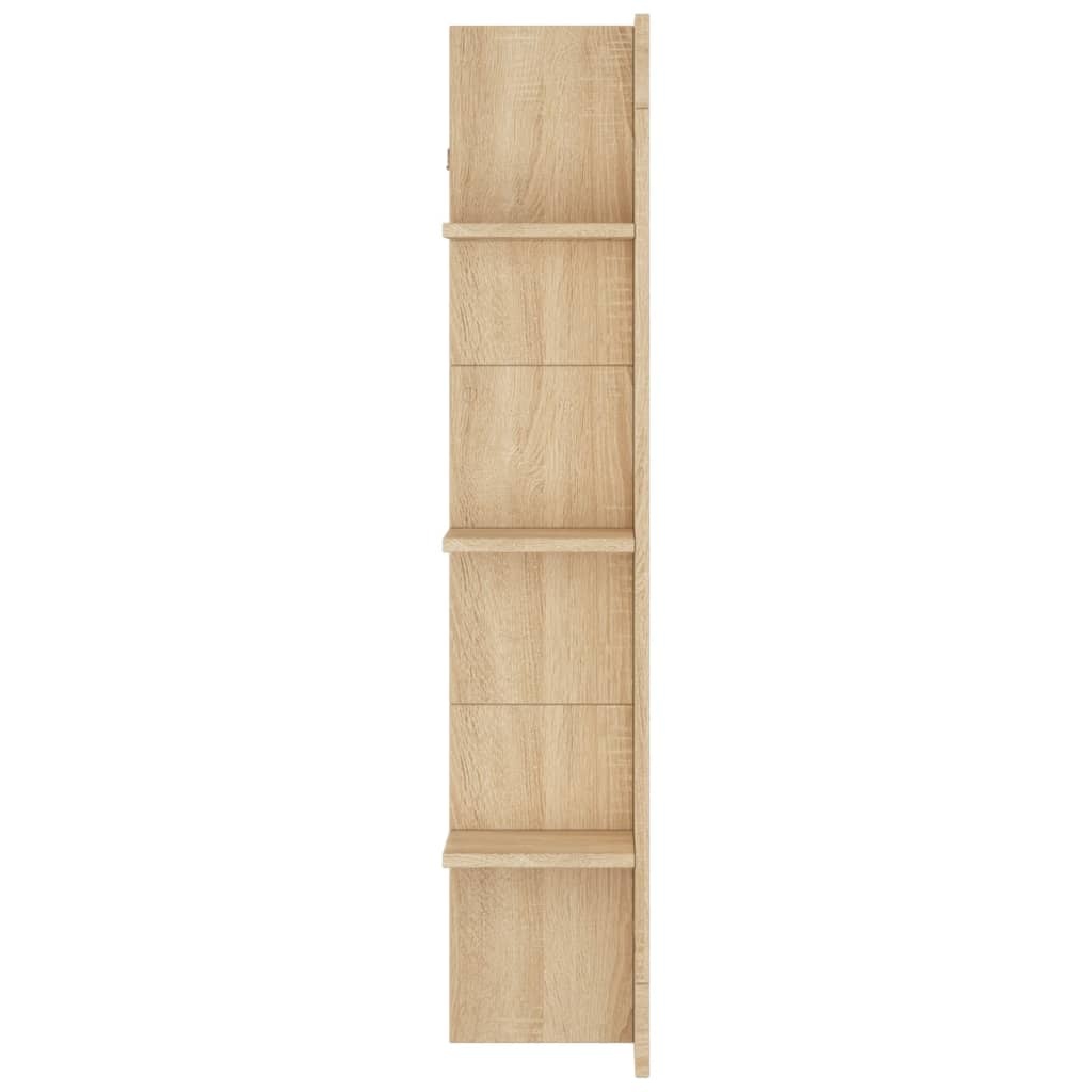 VidaXL Tv-meubel 152x22x113 cm bewerkt hout sonoma eikenkleurig