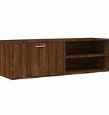 VidaXL Tv-meubel 120x34x37 cm bewerkt hout bruin eikenkleur
