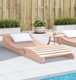 VidaXL Ligbed 205x80x31,5 cm massief douglashout