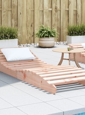 VidaXL Ligbed 205x60x31,5 cm massief douglashout